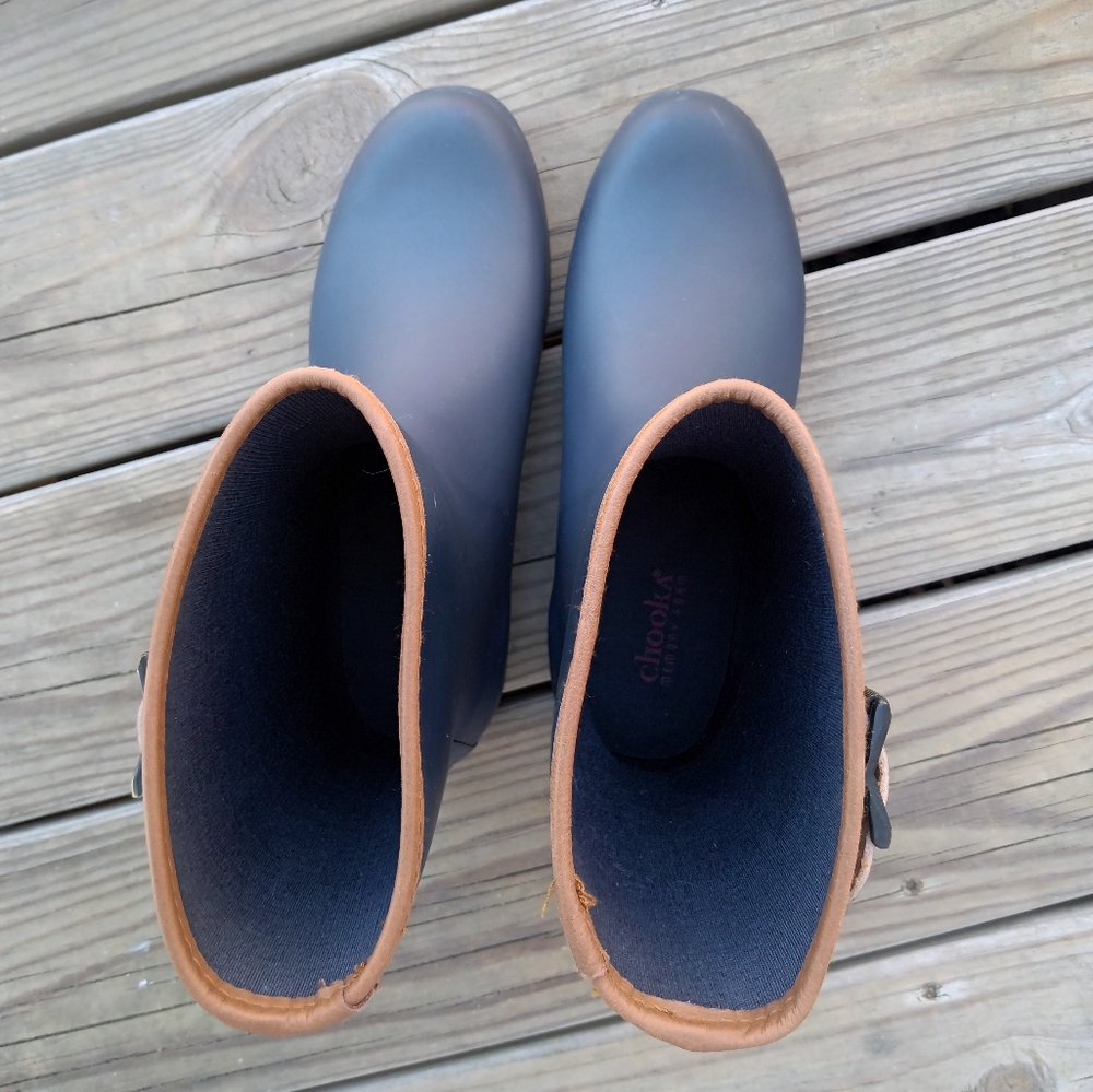 Chooka City Solid Mid Waterproof Rain Boot Navy B… - image 7